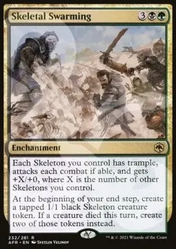 Skeletal Swarming