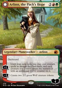 Arlinn, the Pack's Hope // Arlinn, the Moon's Fury