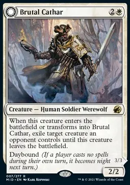 Brutal Cathar // Moonrage Brute