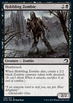 Hobbling Zombie