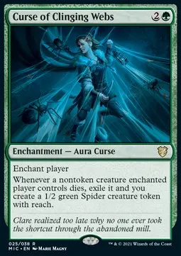 Curse of Clinging Webs