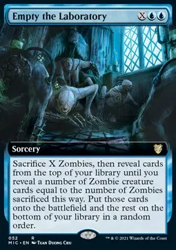 Empty the Laboratory