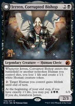 Jerren, Corrupted Bishop // Ormendahl, the Corrupter