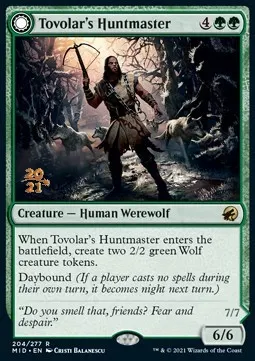 Tovolar's Huntmaster // Tovolar's Packleader