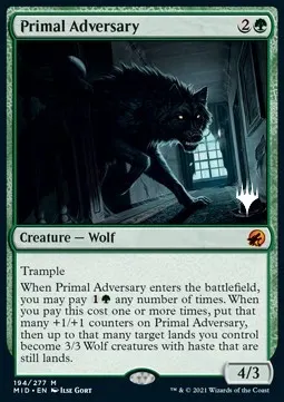 Primal Adversary