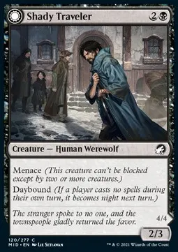 Shady Traveler // Stalking Predator