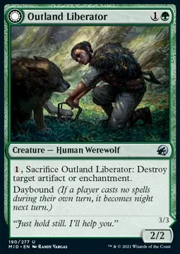 Outland Liberator // Frenzied Trapbreaker