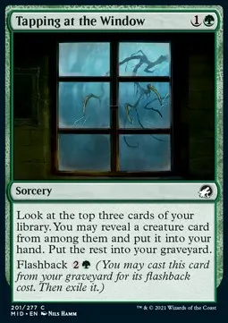 Tapping at the Window