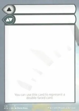 Double-Faced Helper Card