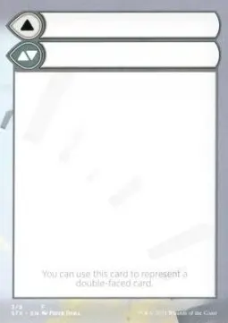 Double-Faced Helper Card