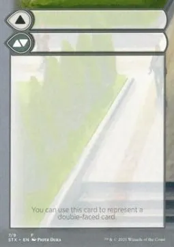 Double-Faced Helper Card