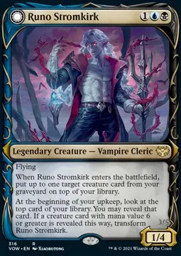 Runo Stromkirk // Krothuss, Lord of the Deep