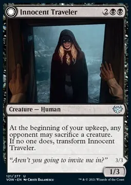 Innocent Traveler // Malicious Invader