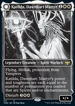 Katilda, Dawnhart Martyr // Katilda's Rising Dawn