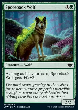Sporeback Wolf