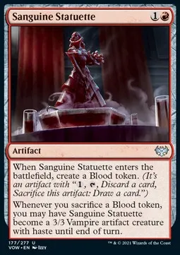 Sanguine Statuette