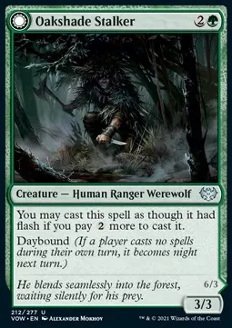 Oakshade Stalker // Moonlit Ambusher