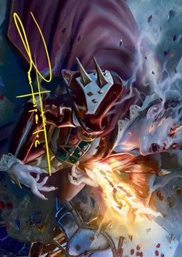Art Series: Flame-Blessed Bolt