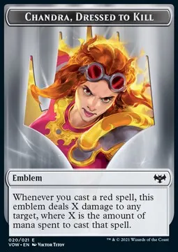 Chandra, Dressed to Kill Emblem