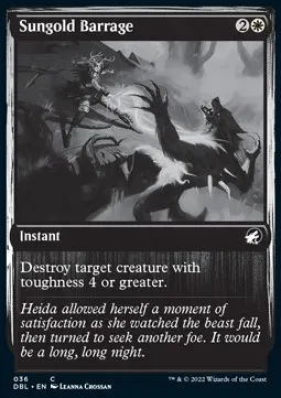 Sungold Barrage
