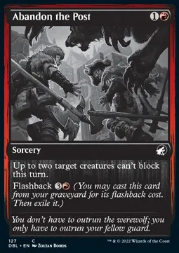 Abandon the Post