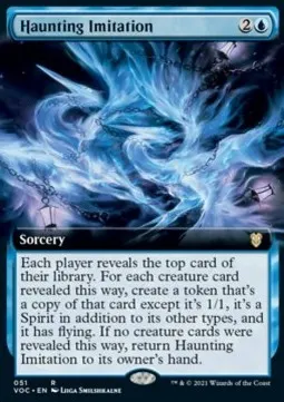 Haunting Imitation