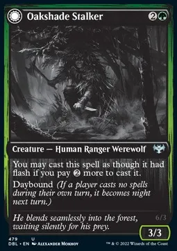 Oakshade Stalker // Moonlit Ambusher