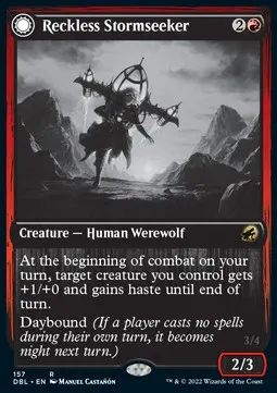 Reckless Stormseeker // Storm-Charged Slasher