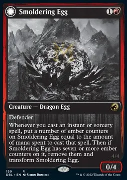 Smoldering Egg // Ashmouth Dragon