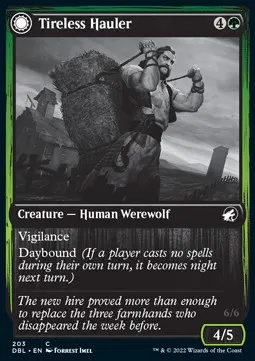 Tireless Hauler // Dire-Strain Brawler