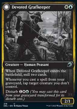 Devoted Grafkeeper // Departed Soulkeeper