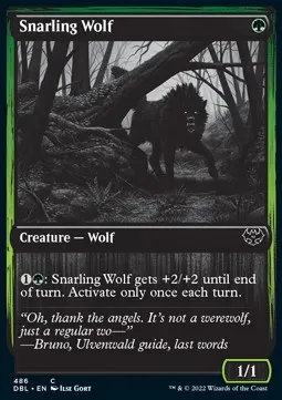 Snarling Wolf