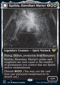 Katilda, Dawnhart Martyr // Katilda's Rising Dawn