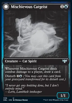 Mischievous Catgeist // Catlike Curiosity
