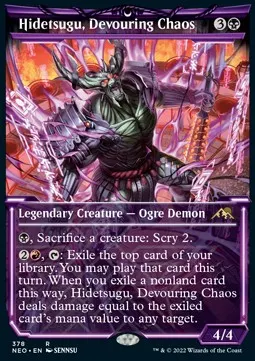 Hidetsugu, Devouring Chaos