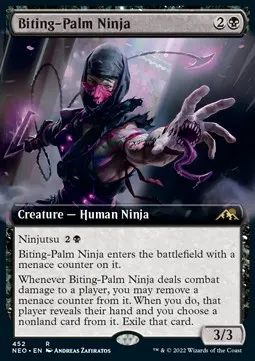 Biting-Palm Ninja