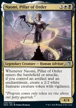 Naomi, Pillar of Order