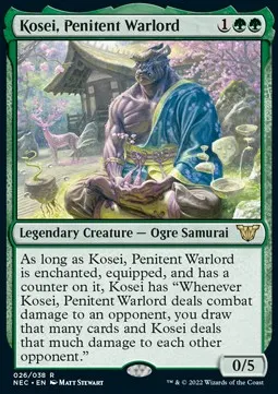 Kosei, Penitent Warlord