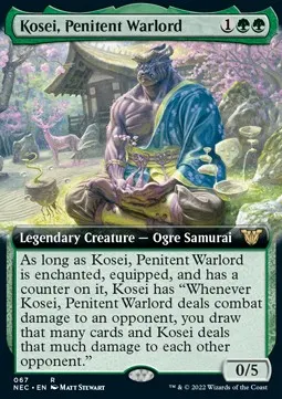 Kosei, Penitent Warlord