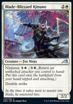 Blade-Blizzard Kitsune