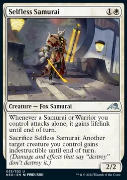 Selfless Samurai