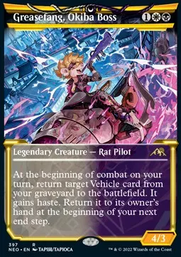 Greasefang, Okiba Boss
