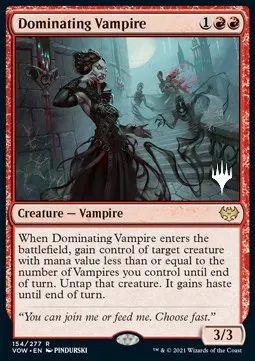 Dominating Vampire