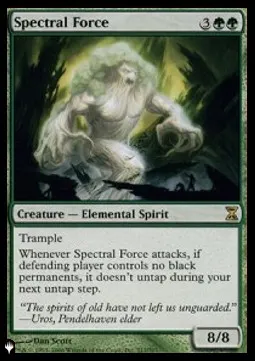 Spectral Force