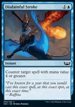 Disdainful Stroke