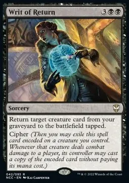 Writ of Return