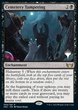Cemetery Tampering