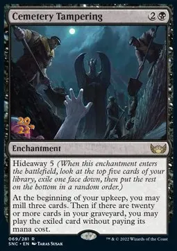 Cemetery Tampering