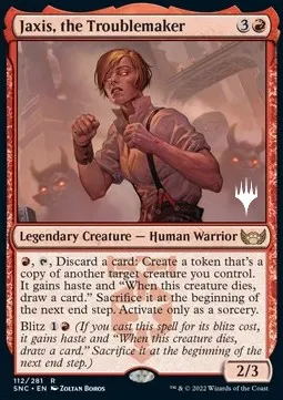 Jaxis, the Troublemaker