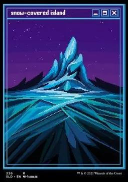 Snow-Covered Island